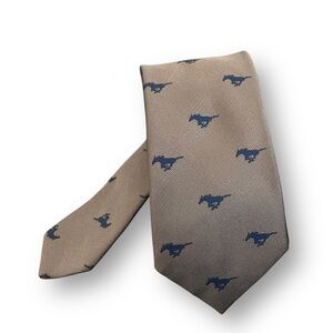 Paul Stuart silk horse tie from England